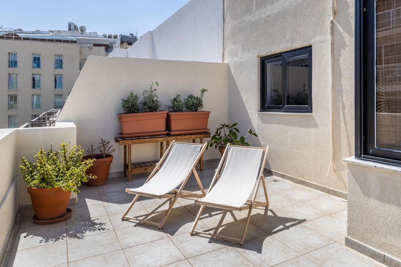 Apartmán Large Terrace Penthouse Sliema Exteriér fotografie
