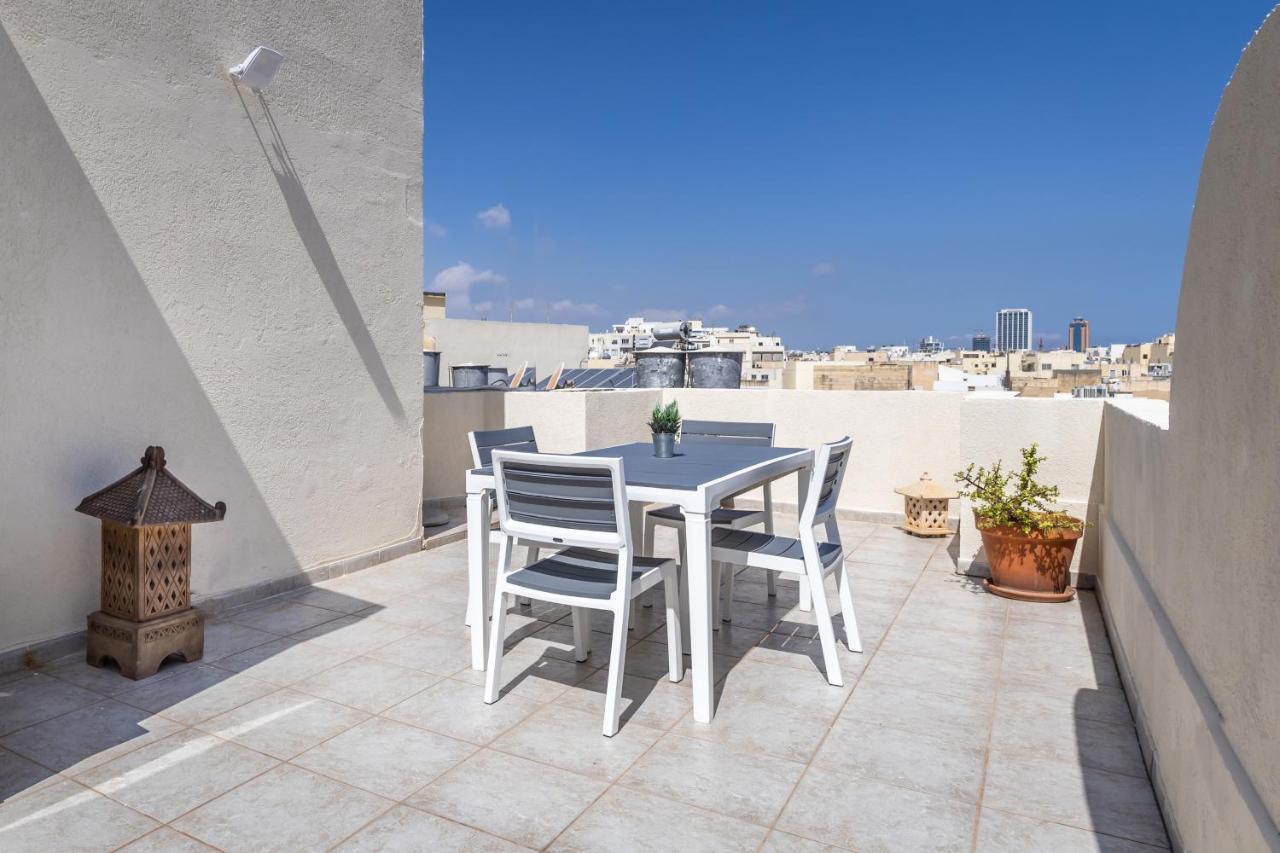 Apartmán Large Terrace Penthouse Sliema Exteriér fotografie
